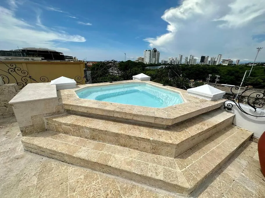 Vila Mansion Con Suites, Piscina, Jacuzzi Y Rooftop Cartagena