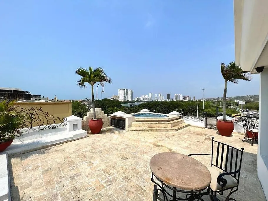Mansion Con Suites, Piscina, Jacuzzi Y Rooftop Cartagena